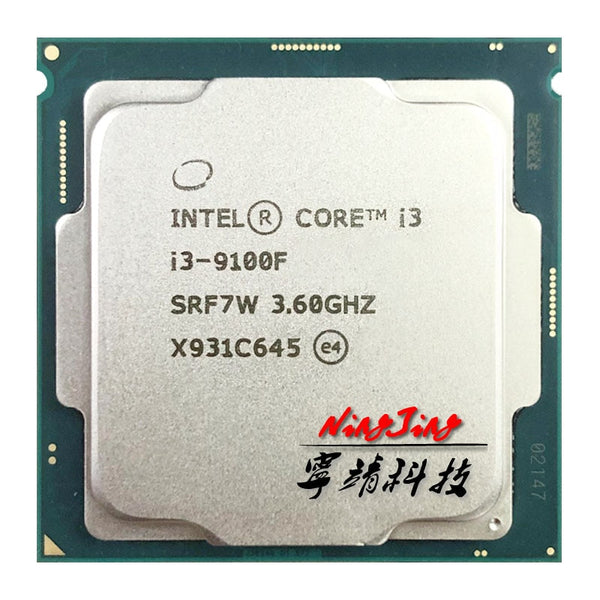 Intel Core i3-9100F Coffee Lake Processor 3.6GHz 8.0GT/s 6MB LGA 1151 CPU