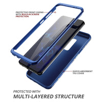 360 Protect case For Samsung Galaxy S20 Ultra S10 S9 plus S10e A50 Note 9 10 plus case Built-in Screen Protector Soft Cover