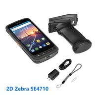 Handheld PDA Android 8.1 Scanner POS Terminal barcode Scanner 2D 4G WiFi Zebra Bar code Reader 8000mAh Battery Data Collector