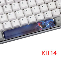 Five sides Dye-subbed Space bar 6.25U OEM profile pbt Keycap