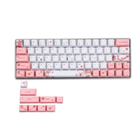 dye Subbed PBT Keycap 72/122 Keys OEM Profile Keycaps For MX Switches dz60/GK64/TKL87/96/108 keyboard Sakura Keycap