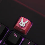 1pc Zinc Aluminium Alloy Key Cap Mechanical Keyboard keycap for DNF Dota 2 OW PUBG Genji R4 Height Stereoscopic relief