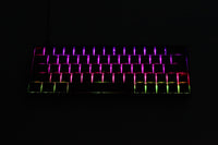 sk64 60% custom mechanical keyboard rgb optical switch leds hot swapping socket powerful control software type c pcb plate case