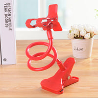 Mobile Phone Holder Flexible Adjustable Cell Phone Clip Lazy Holder Home Bed Desktop Mount Bracket Smartphone Stand