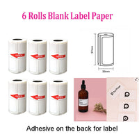 Thermal Paper Label Paper Sticker Paper For PeriPage PAPERANG Photo Printer