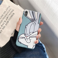 Cartoon Bugs Bunny TweetyBird Daffy Duck Looney Tunes Case For iPhone 12 11 11pro max xs max xr 7 8 plus Soft matter Cover Capa