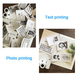 Peripage Photo Pocket Mini Thermal Printer Peripage A6 200 dpi 58mm Thermal Bluetooth Protable Mobile Phone Printer Android iOS