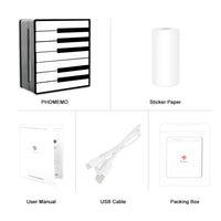 Phomemo M02 Thermal Printer Portable Multifunctional Mini Bluetooth Label Printer Wireless Sticker Mobile Printer for iphone