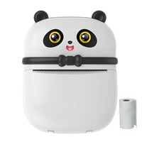 Portable Panda Thermal Printer Mini Pocket Multifunction Label Photo Printers Fast Printing Home Use Office For Photo Album DIY