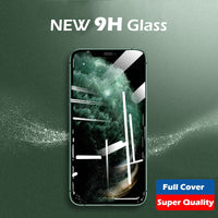 ASTUBIA 9H HD 1-3 Pcs Tempered Glass For iPhone 11 Pro Max 12 Screen Protector Glass For iPhone X XS Max 7 8 Plus 11 Pro 11 Film