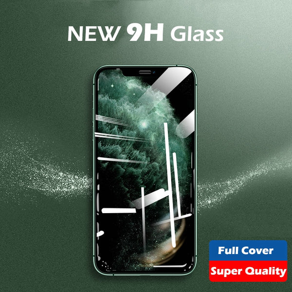 ASTUBIA 9H HD 1-3 Pcs Tempered Glass For iPhone 11 Pro Max 12 Screen Protector Glass For iPhone X XS Max 7 8 Plus 11 Pro 11 Film