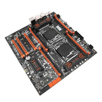 HUANANZHI X99 F8D X99 Motherboard Intel Dual CPU X99 LGA 2011-3 E5 V3 DDR4 RECC 256GB M.2 NVME NGFF USB3.0 E-ATX Server