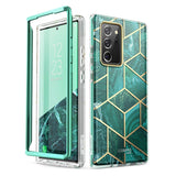 I-BLASON For Samsung Galaxy Note 20 Ultra Case 6.9"(2020) Cosmo Full-Body Glitter Marble Cover WITHOUT Built-in Screen Protector