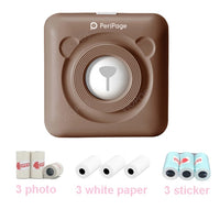 NEW Arrival Peripage Thermal Photo Printer Mini Bluetooth For Photo Sticker Receipt Print From Android & iOS Windows