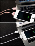 VOXLINK USB Cable Nylon Braided fast charge cable for iPad 1 30 pin Metal plug Sync Data USB Charger Cable For iphone 4 4S 3GS