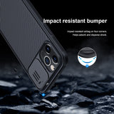 For iphone 12 Pro Max Magnetic Case NILLKIN Camshield Pro Camera Protection Magnet Cover Compatible with MagSafe Charger