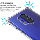 Anti Falling Clear Case For Oneplus 8 T One Plus 8 Pro 7 7T 6 8T Nord Transparent Protective Silicone Cover Phone Accessories