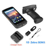 Handheld PDA Android 8.1 Scanner POS Terminal barcode Scanner 2D 4G WiFi Zebra Bar code Reader 8000mAh Battery Data Collector