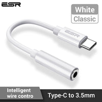 ESR Headphone Type C 3.5 Jack Adapter DAC USB C to 3.5mm Adapter