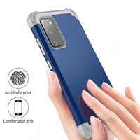 Case for Samsung S20 FE cover 3-in-1 Impact Cover Hard&Soft Silicone Hybrid Case Universal for Samsung Galaxy S20 FE Armor Cases