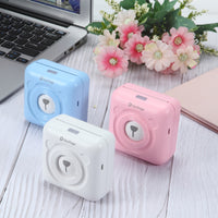 Peripage Mini Portable Photo Printer Bluetooth Mobile Pocket Thermal Printer Record Sticker Label Printer Hungul For Smart Phone